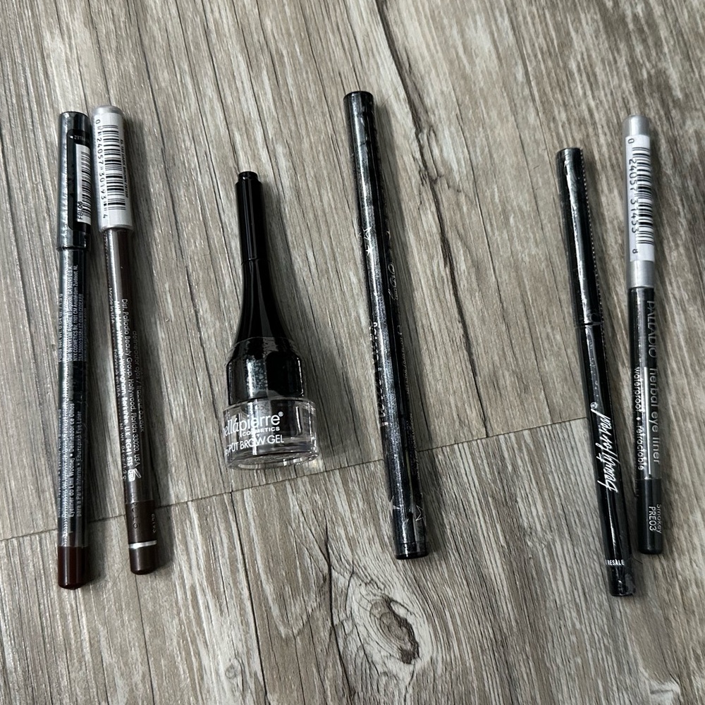 Brand New Eye Liner Pencils, Liquid Liner, and Brow Gel